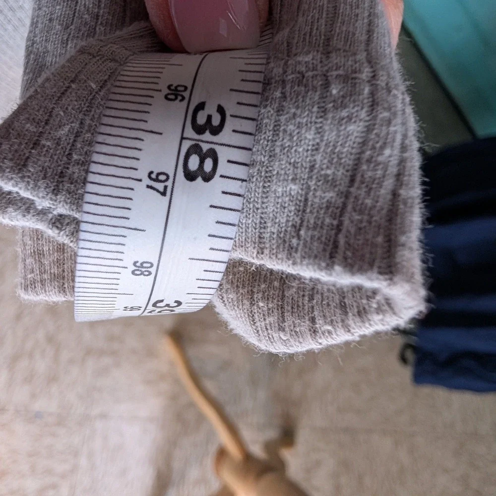 Standard James Perse Ribbed Bodycon Tank Dress Gray 1 Small Minimalist Lounge - Picture 7 of 11